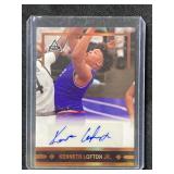 Kenneth Lofton Jr. autograph card