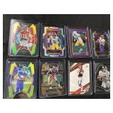 8 football cards