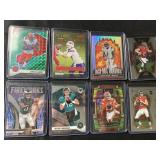 8 football cards