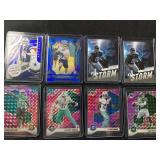 8 football cards