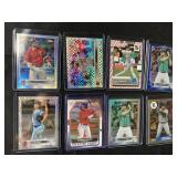 8 baseball cards