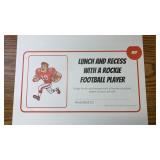 Lunch and recess with a ROCKIE Football player