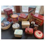 Lot of tins