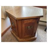 Hexagon end table