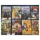 8 comics