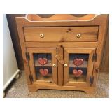 Dry sink type cabinet
