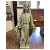 Resin Jesus statue