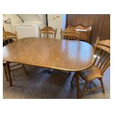 Dining room table and 4 chairs
