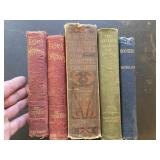 5 vintage books