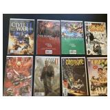 8 comics
