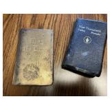 Two small Bibles