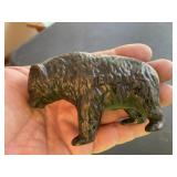 Cast iron Teddy bear bank