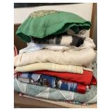 Stack of blankets