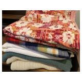 Stack of blankets