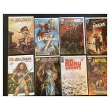 8 comics Red Sonja and ultraman