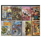 8 comics Spider-Man and silver surfer