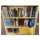 Books And yellow bookshelf