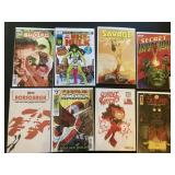 8 comics