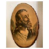Jesus on wood