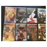 8 comics Captain America And avengers