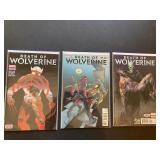3 death to wolverine comics