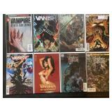 8 comics Venom and vampirella