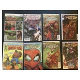 8 comics Spider man