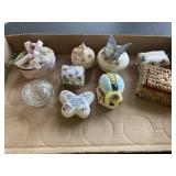 Salts and trinket boxes