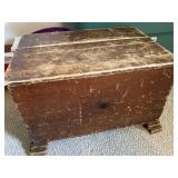Wood toy box