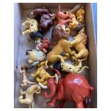 Flat of toys