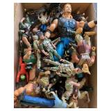 Flat of toys