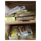 Post cards and vacation pamphlets
