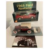 ï¿½65 mustang and Bonny and Clyde ï¿½32 ford