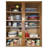 Contents of cabinet