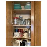 Contents of cabinet