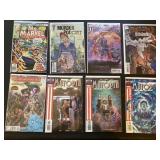 8 comics