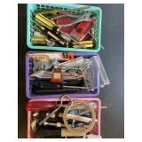Misc tools including falls city brewing bottle