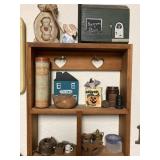 Shadow box with miniatures