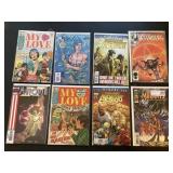 8 comics
