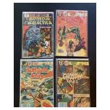 4 comics battle field action