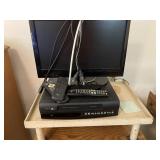 Tv, vcr, vintage tray
