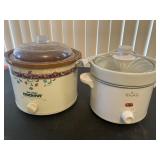 Two small crockpots