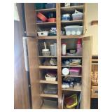 Contents of cabinet