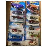 12 hotwheels cars