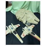 Star Wars toy ships