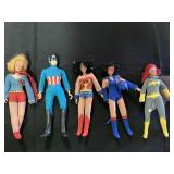5 vintage action figures