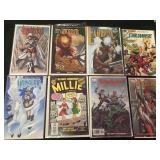 8 comics