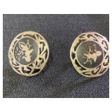 Sterling clip on earrings