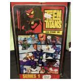Teen Titans figures and comic series 1
