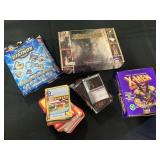 DIGIMON, x men, sandman cards